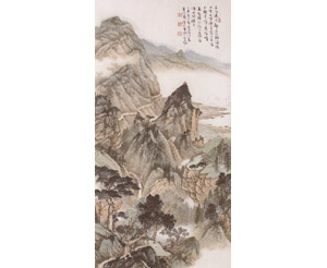 台灣鄉情水墨畫展