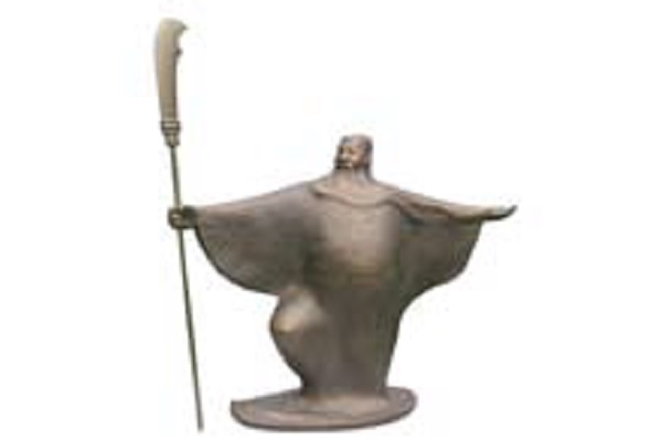 王秀杞雕塑展－正義V.S愛