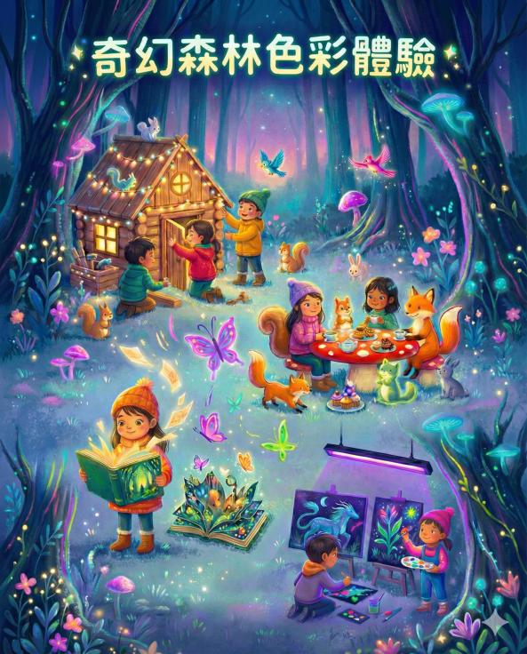 奇幻森林色彩體驗 (2年級─6年級) 【確定開班】