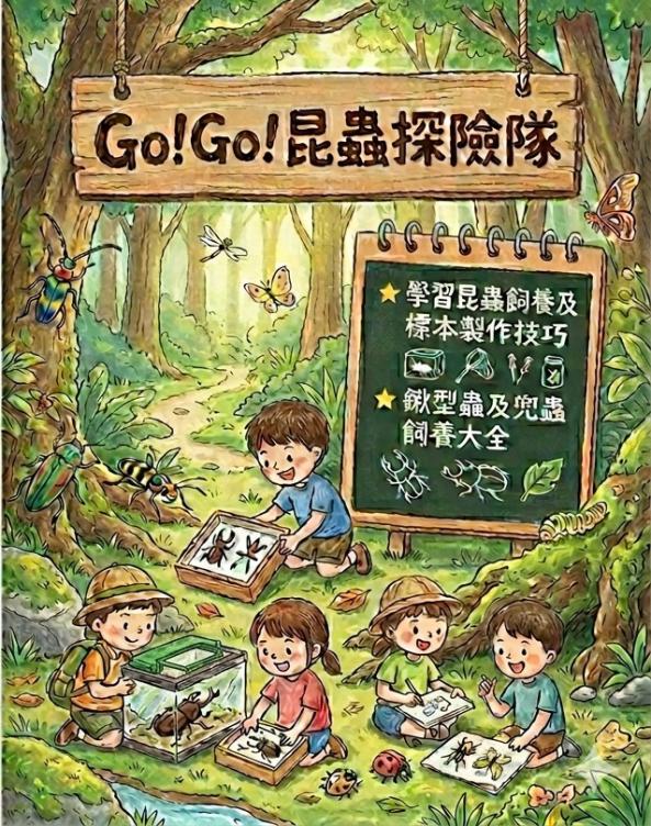 Go!Go!昆蟲探險隊 (升2年級─升6年級) 【即將開班】