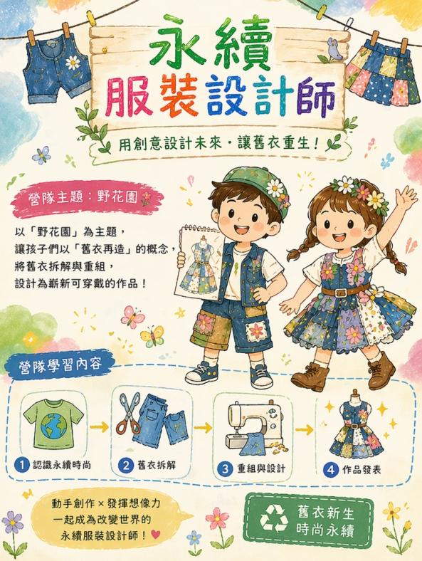 永續服裝設計師 (升2年級─升7年級)