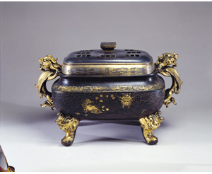 海】【特大】中国古美術 清時代銅香炉【大明宣徳年製】在銘