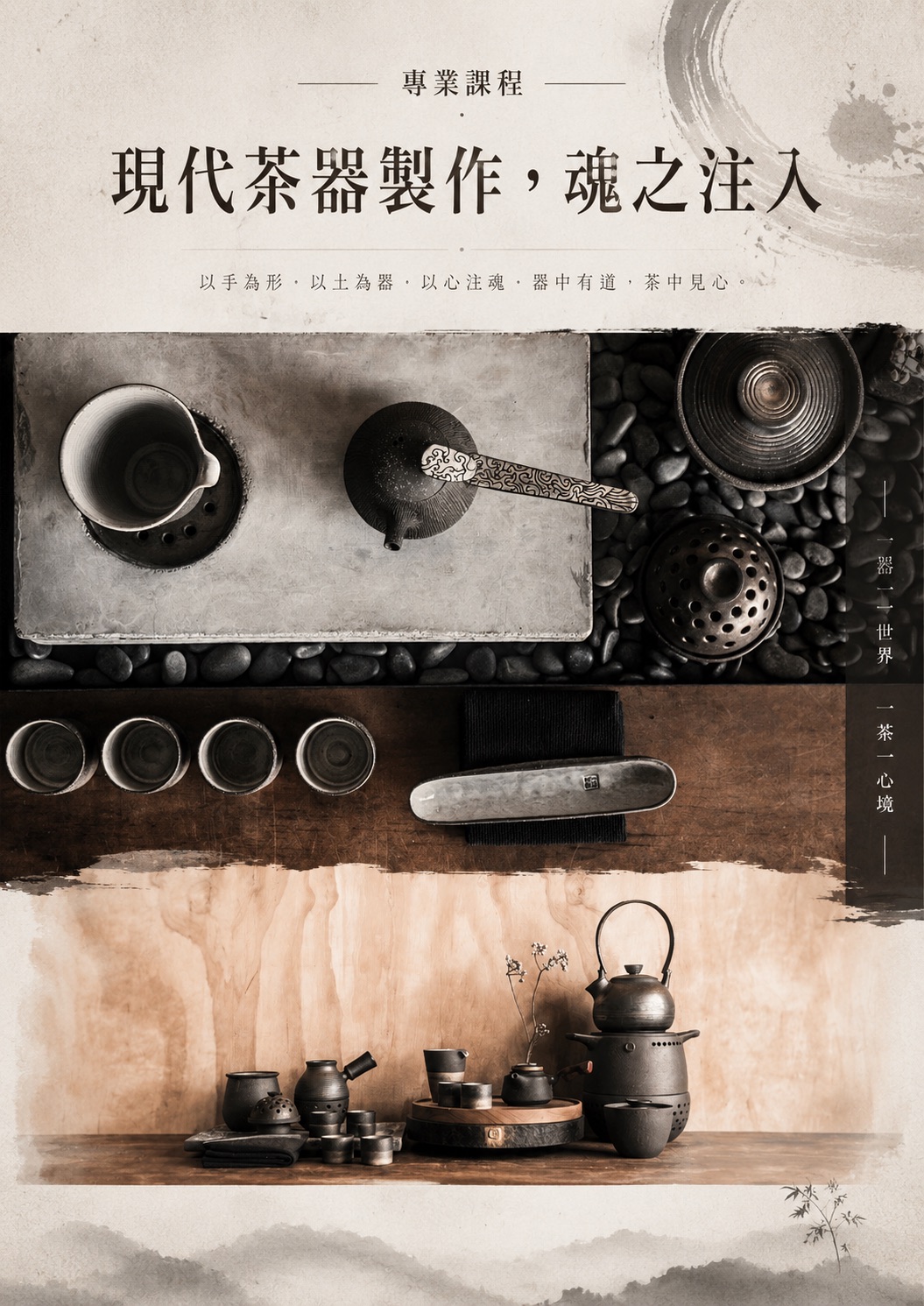 工藝×設計工坊體驗課程｜上作美器
