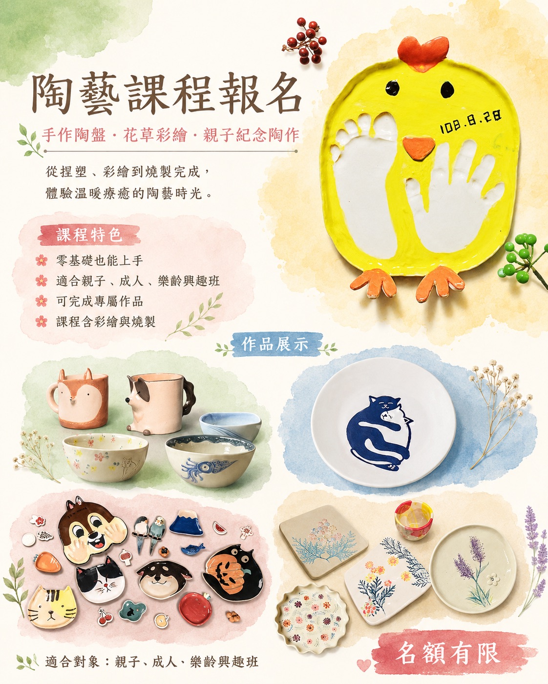 工藝×設計工坊體驗課程｜上作美器