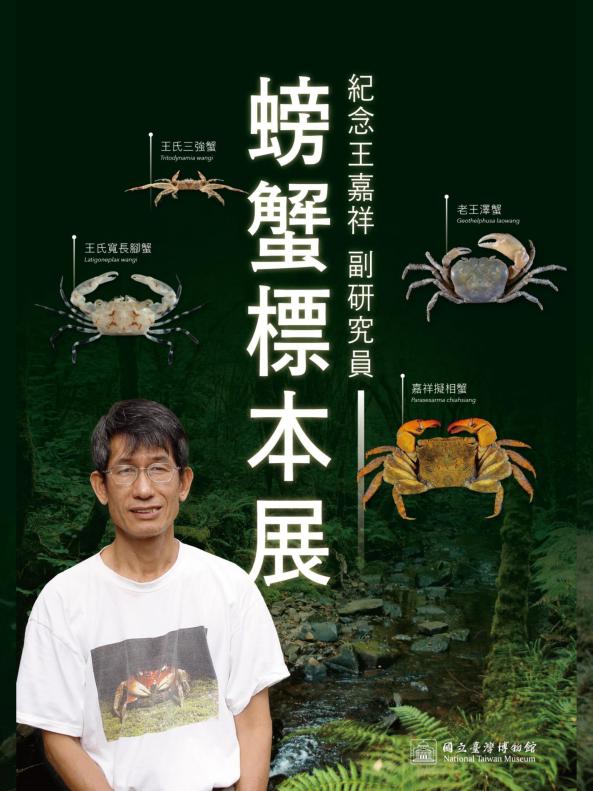 [微型展]紀念王嘉祥副研究員螃蟹標本展圖片