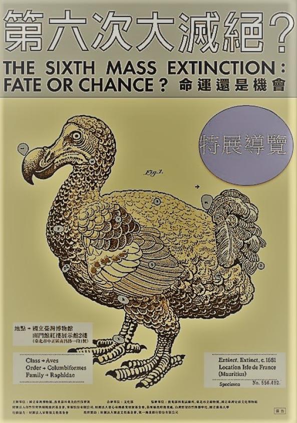 「第六次大滅絕？命運還是機會」特展導覽