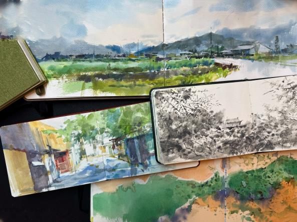 跟著彩筆去旅行-張宏彬