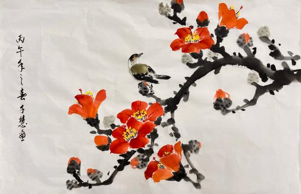 楊千慧老師-花鳥初階班師生成果展