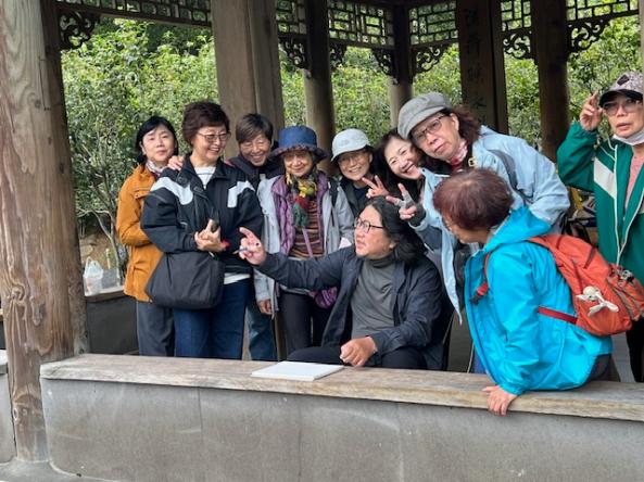 楊昇鴻老師-素描、油畫C班戶外教學