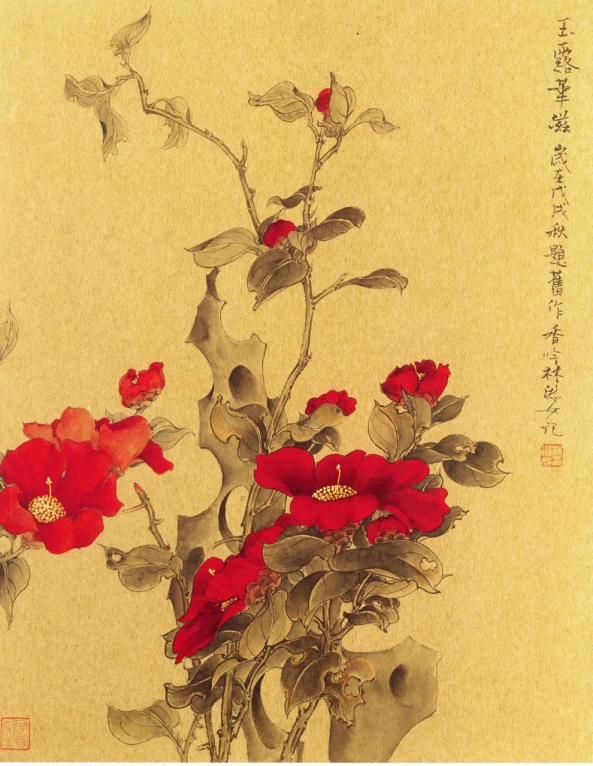 工筆水墨-林淑女