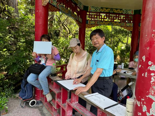 許敏雄老師-水彩畫B班戶外教學